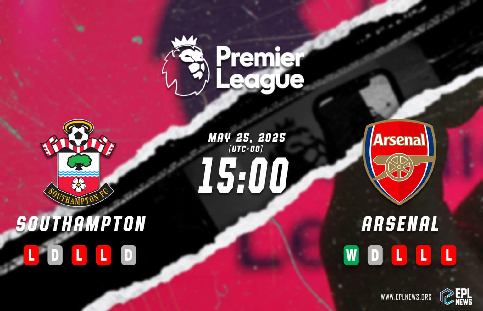 Aperçu de Southampton contre Arsenal