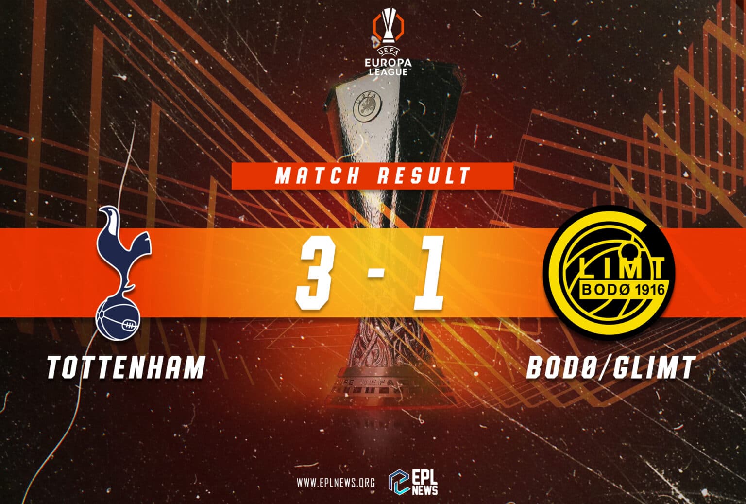 Tottenham vs Bodo/ Glimt (3-1)