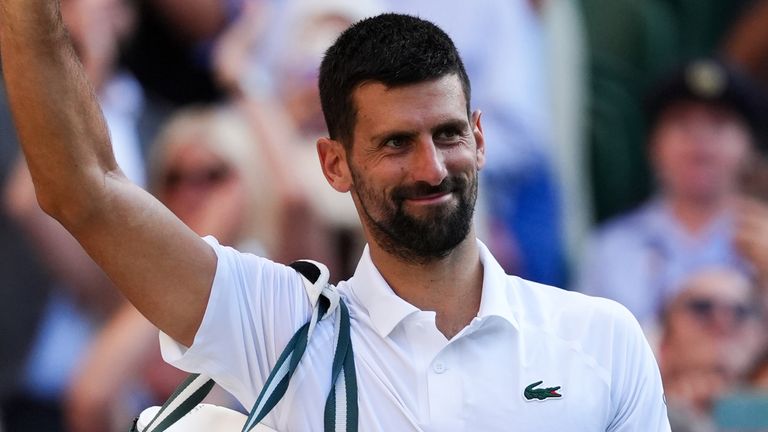 Novak Djokovic is hopeful of playing at Wimbledon again in 2026 