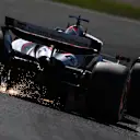 ZANDVOORT, NETHERLANDS - AUGUST 30: Esteban Ocon of France driving the (31) Haas F1 VF-25 Ferrari on track during qualifying ahead of the F1 Grand Prix of Netherlands at Circuit Zandvoort on August 30, 2025 in Zandvoort, Netherlands. (Photo by Clive Rose/Getty Images)