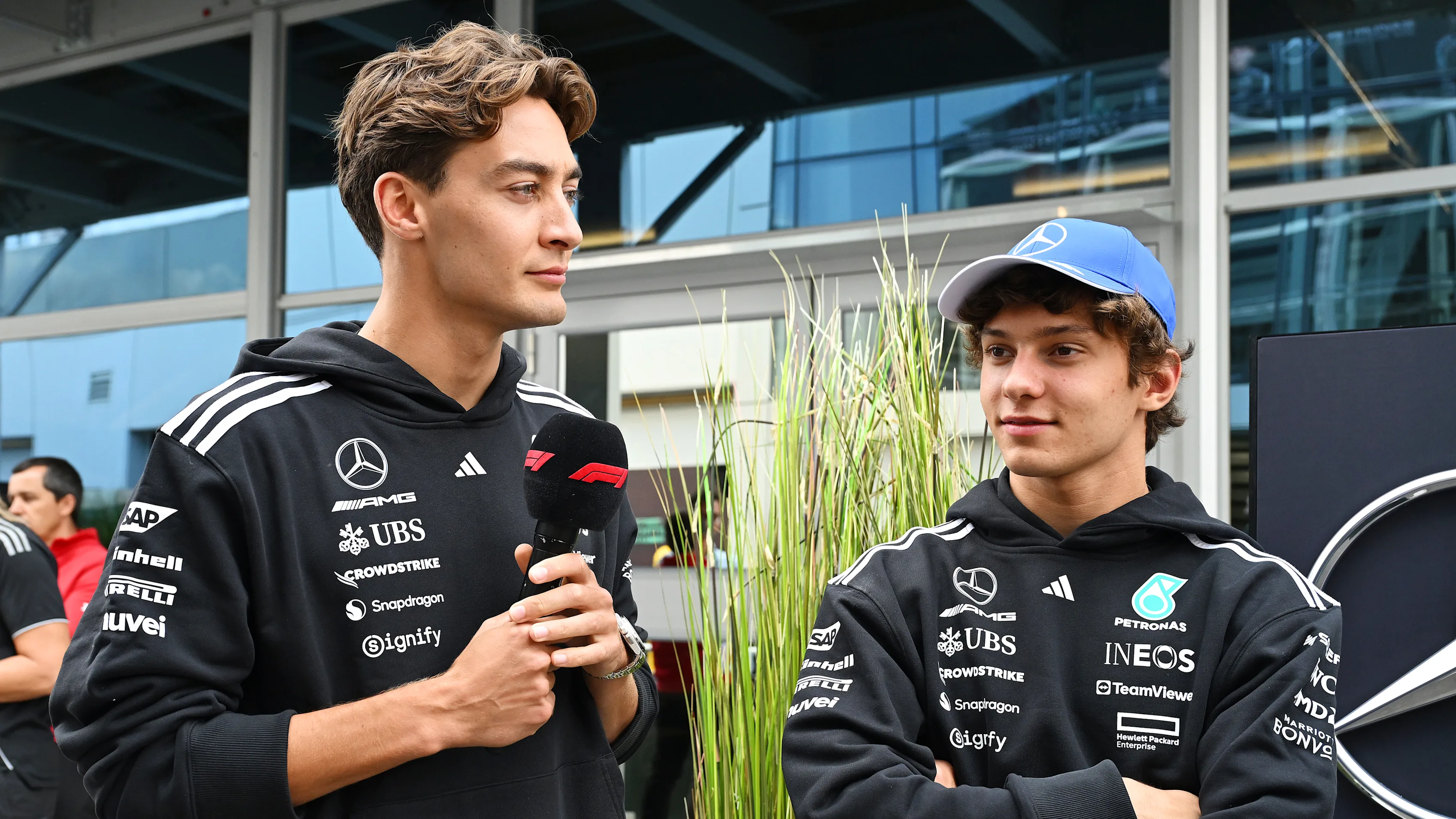 Montréal, Québec - 12 juin: l'équipe George Russell de Grande-Bretagne et Mercedes AMG Petronas F1 et