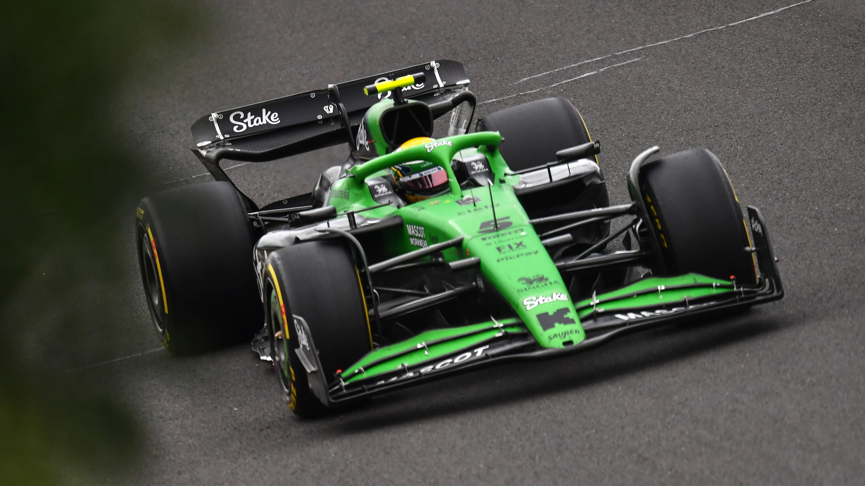 Budapest, Hongrie - 03 août: Gabriel Bortoleto du Brésil conduisant le (5) Kick Sauber C45 Ferrari