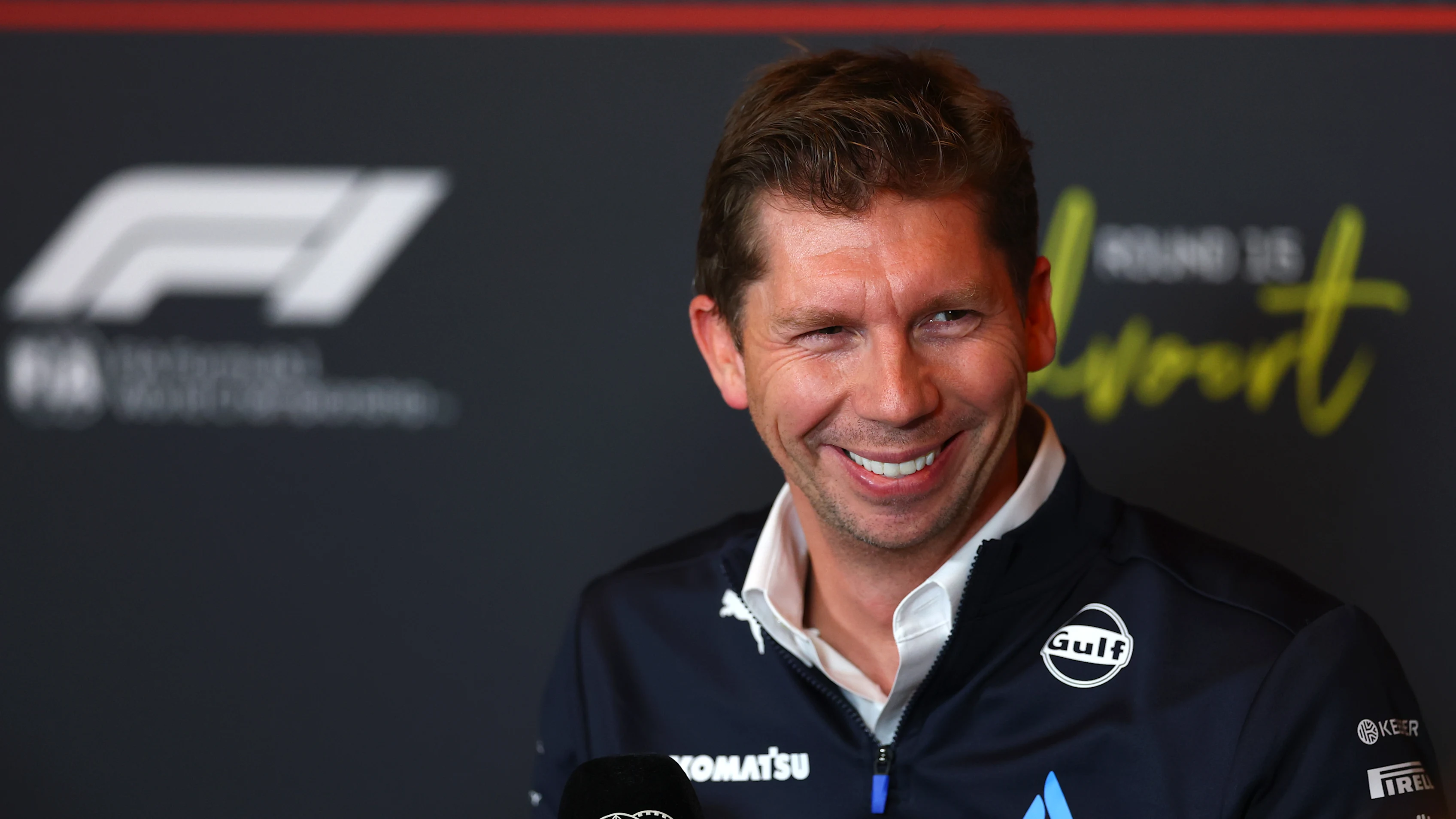 ZANDVOORT, NETHERLANDS - AUGUST 29: James Vowles, Team Principal of Williams in the Team Principals Press Conference during practice ahead of the F1 Grand Prix of Netherlands at Circuit Zandvoort on August 29, 2025 in Zandvoort, Netherlands. (Photo by Bryn Lennon/Getty Images)