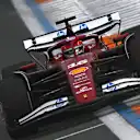 ZANDVOORT, NETHERLANDS - AUGUST 29: Charles Leclerc of Monaco driving the (16) Scuderia Ferrari SF-25 on track during practice ahead of the F1 Grand Prix of Netherlands at Circuit Zandvoort on August 29, 2025 in Zandvoort, Netherlands. (Photo by Rudy Carezzevoli/Getty Images)