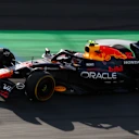 ZANDVOORT, NETHERLANDS - AUGUST 29: Yuki Tsunoda of Japan driving the (22) Oracle Red Bull Racing RB21 on track during practice ahead of the F1 Grand Prix of Netherlands at Circuit Zandvoort on August 29, 2025 in Zandvoort, Netherlands. (Photo by Mark Thompson/Getty Images)