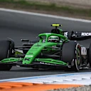 ZANDVOORT, NETHERLANDS - AUGUST 31: Gabriel Bortoleto of Brazil driving the (5) Kick Sauber C45 Ferrari on track during the F1 Grand Prix of Netherlands at Circuit Zandvoort on August 31, 2025 in Zandvoort, Netherlands. (Photo by James Sutton/Getty Images)