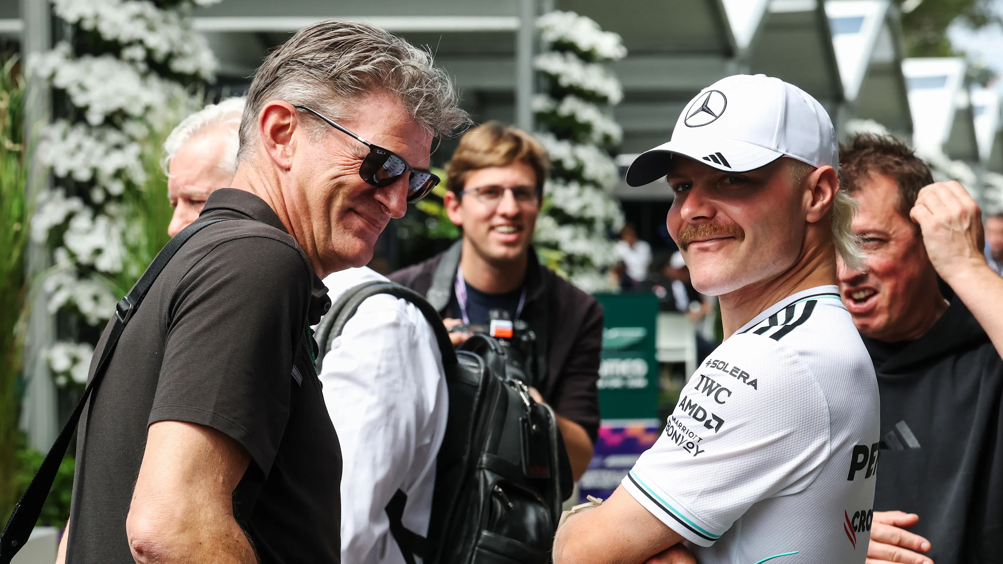 Melbourne, Australie - 13 mars: Valtteri Bottas of Finland et Mercedes AMG Petronas F1 Talks