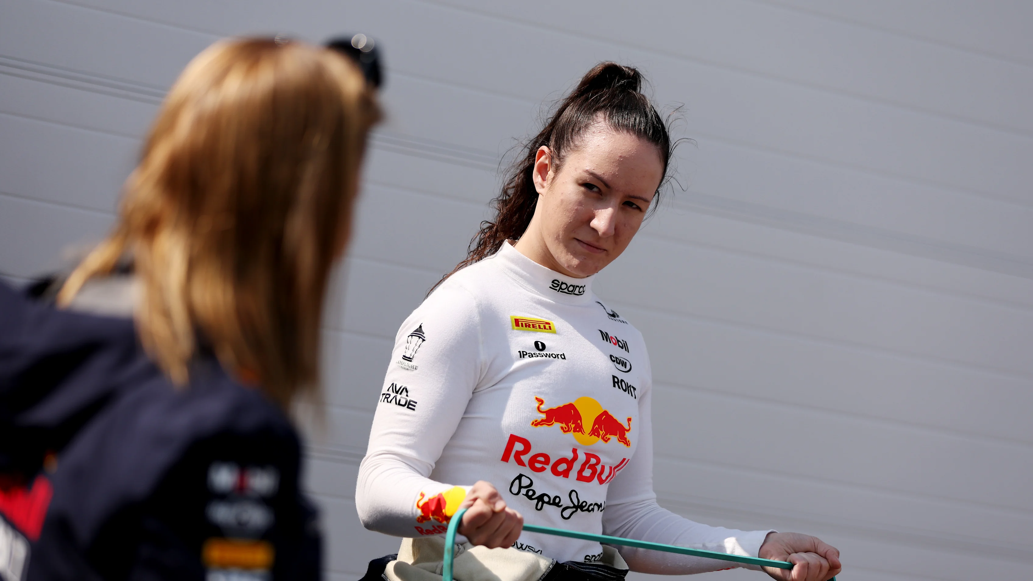 Montréal, Québec - 13 juin: Alisha Palmowski de Grande-Bretagne et Campos Racing (21) se réchauffe avant