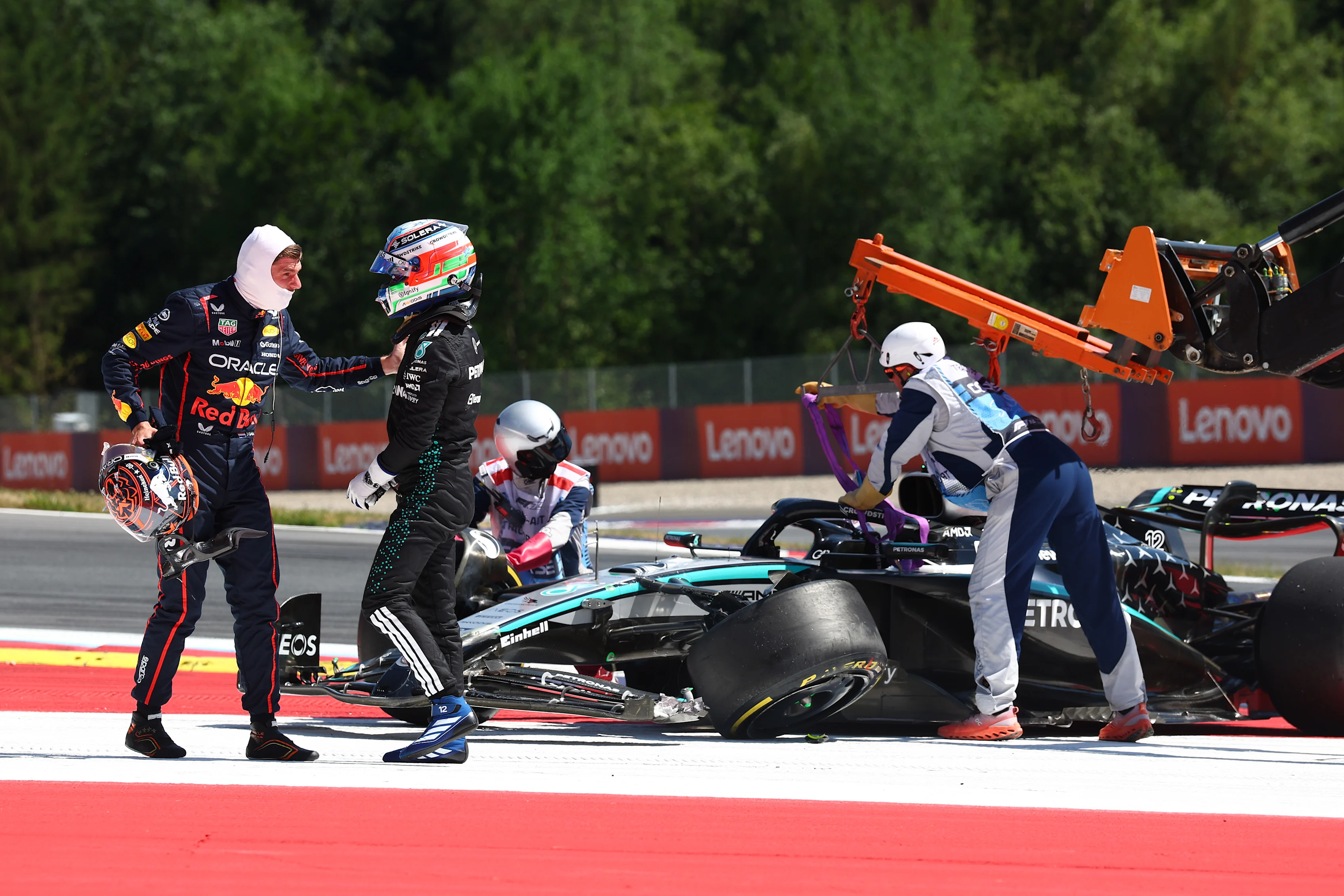 Spielberg, Autriche - 29 juin: Max Verstappen des Pays-Bas et Oracle Red Bull Racing et