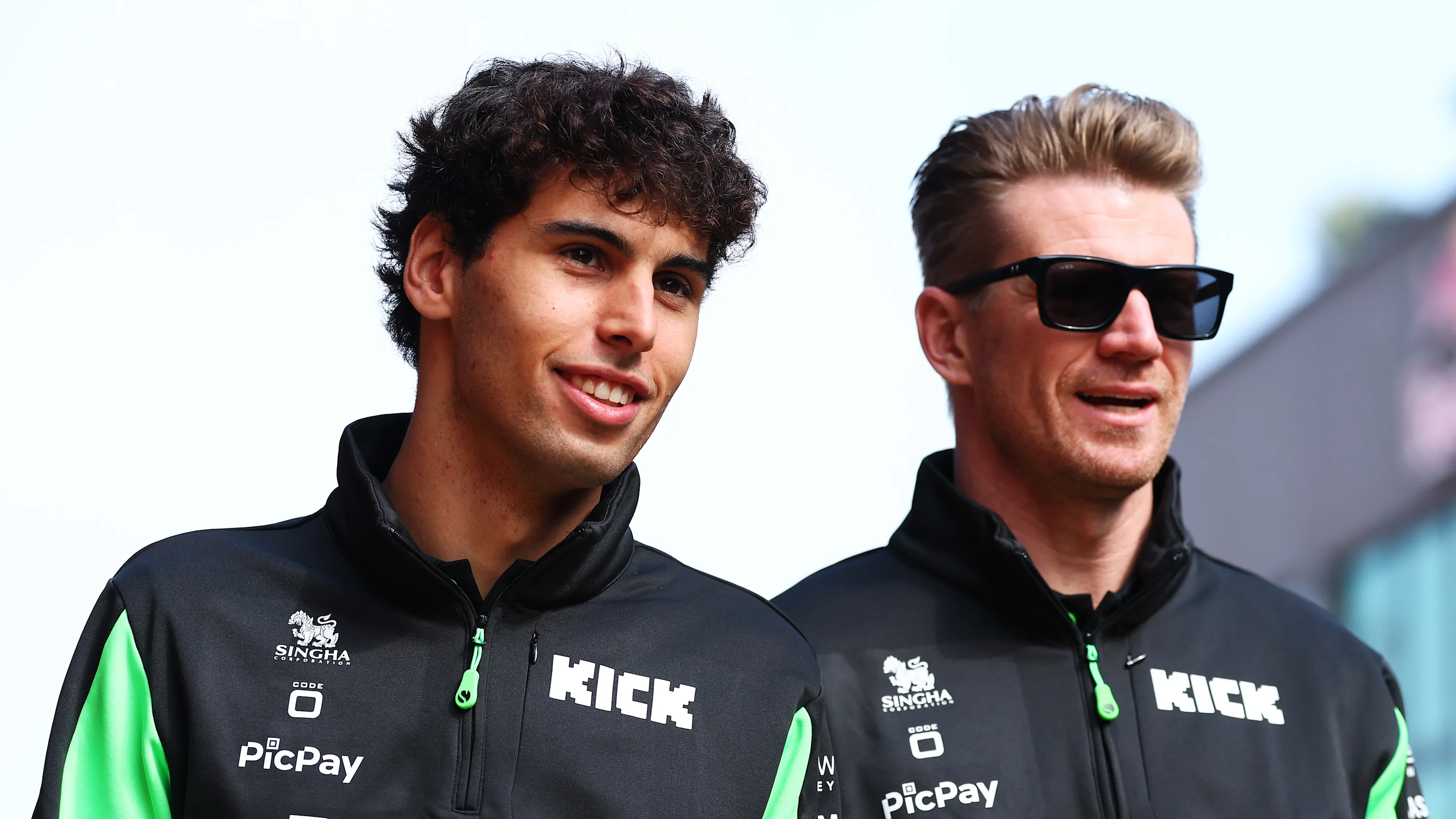 Spa, Belgique - 25 juillet: Gabriel Bortoleto du Brésil et de pieu F1 Team Kick Sauber et Nico