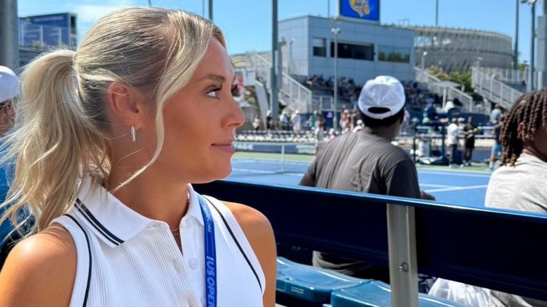 Emma Paton à l'US Open