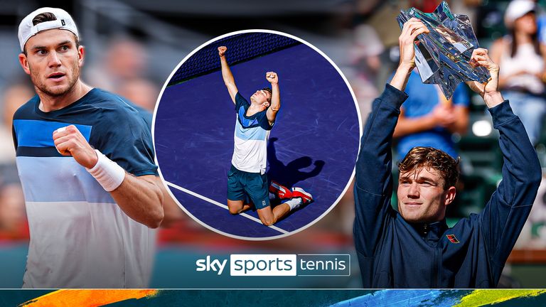 Jack Draper célèbre dans les puits indiens