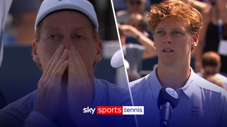 Jannik Sinner rend hommage aux spectateurs de la foule et à son adversaire après avoir été contraint de prendre sa retraite dans la finale de Cincinnati Open après avoir révélé qu'il ne se sentait pas bien de la nuit précédente et cela ne s'améliorait pas. 
