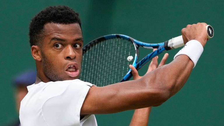 Giovanni Mpetshi Perricard, ATP Tour tennis (Associated Press)