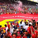 Tifosi celebrations are always a sight to behold 