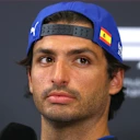 MONZA, ITALY - SEPTEMBER 04: Carlos Sainz of Spain and Williams speaks in the Drivers Press Conference during previews ahead of the F1 Grand Prix of Italy at Autodromo Nazionale Monza on September 04, 2025 in Monza, Italy. (Photo by Clive Rose/Getty Images)