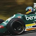 Gerhard Berger conduit le Benetton Tyrrell 012