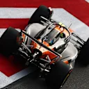 BAKU, AZERBAIJAN - SEPTEMBER 19: Lando Norris of Great Britain driving the (4) McLaren MCL39 Mercedes on track during practice ahead of the F1 Grand Prix of Azerbaijan at Baku City Circuit on September 19, 2025 in Baku, Azerbaijan. (Photo by Clive Rose/Getty Images)
