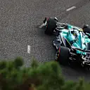 BAKU, AZERBAIJAN - SEPTEMBER 19: Fernando Alonso of Spain driving the (14) Aston Martin F1 Team AMR25 Mercedes on track during practice ahead of the F1 Grand Prix of Azerbaijan at Baku City Circuit on September 19, 2025 in Baku, Azerbaijan. (Photo by Clive Rose/Getty Images)