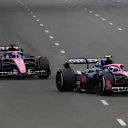 BAKU, AZERBAIJAN - SEPTEMBER 21: Franco Colapinto of Argentina driving the (43) Alpine F1 A525 Renault leads Pierre Gasly of France driving the (10) Alpine F1 A525 Renault on track during the F1 Grand Prix of Azerbaijan at Baku City Circuit on September 21, 2025 in Baku, Azerbaijan. (Photo by Joe Portlock/Getty Images)