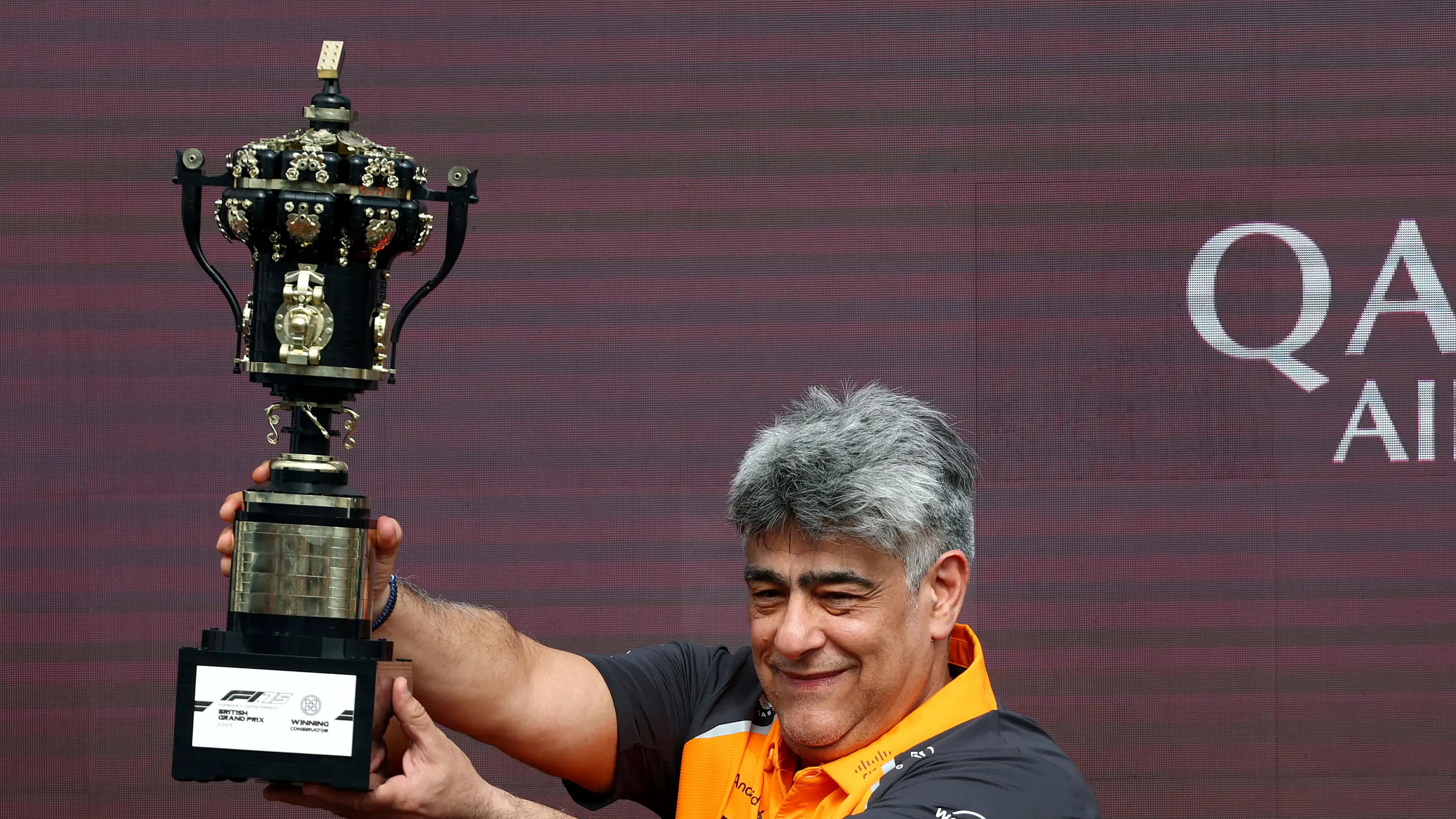 Northampton, Angleterre - 06 juillet: Peter Prodromou, directeur technique (aérodynamique), McLaren aslets