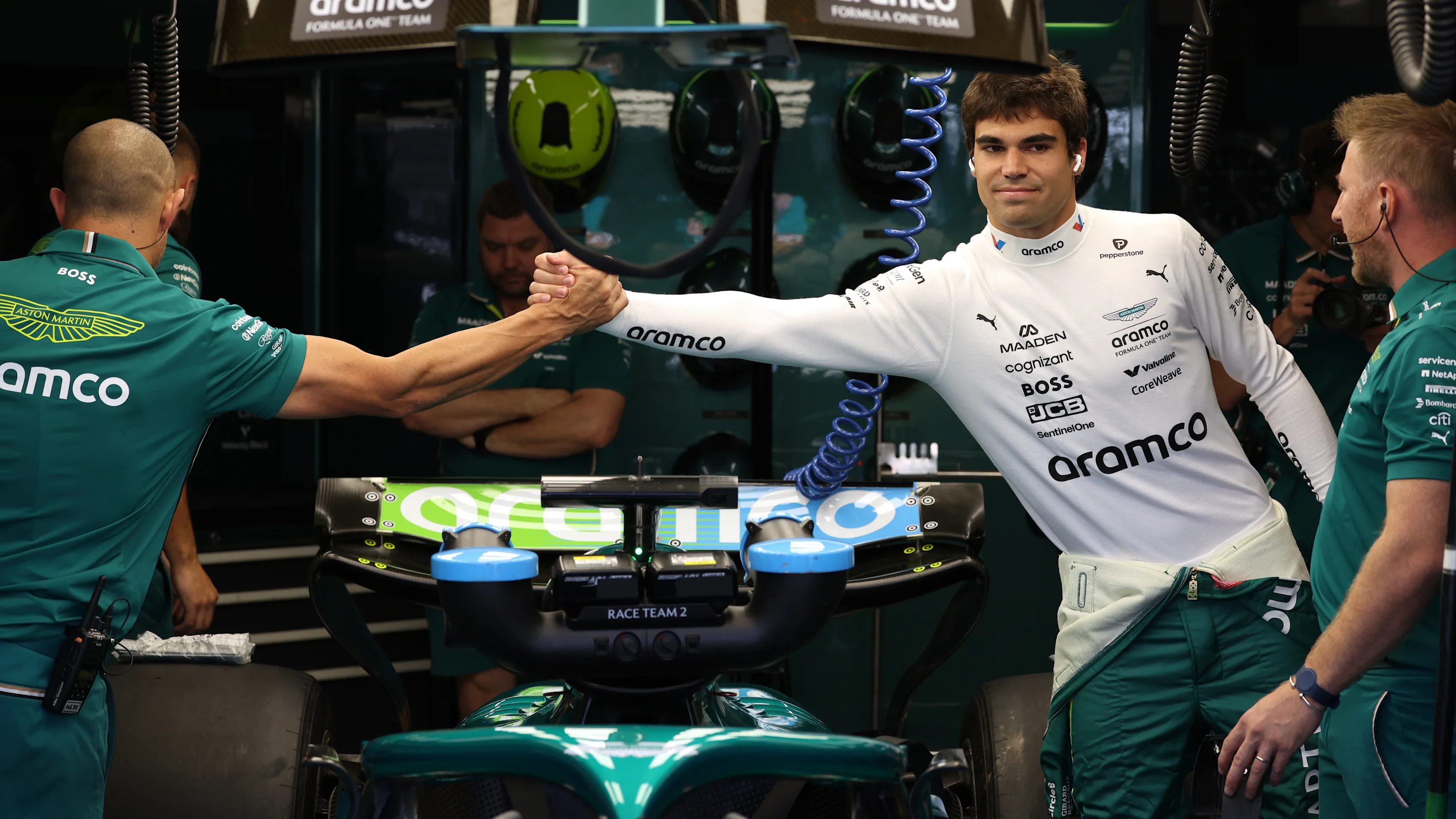 Zandvoort, Pays-Bas - 30 août: Lance Stroll of Canada et Aston Martin F1 Team Merci