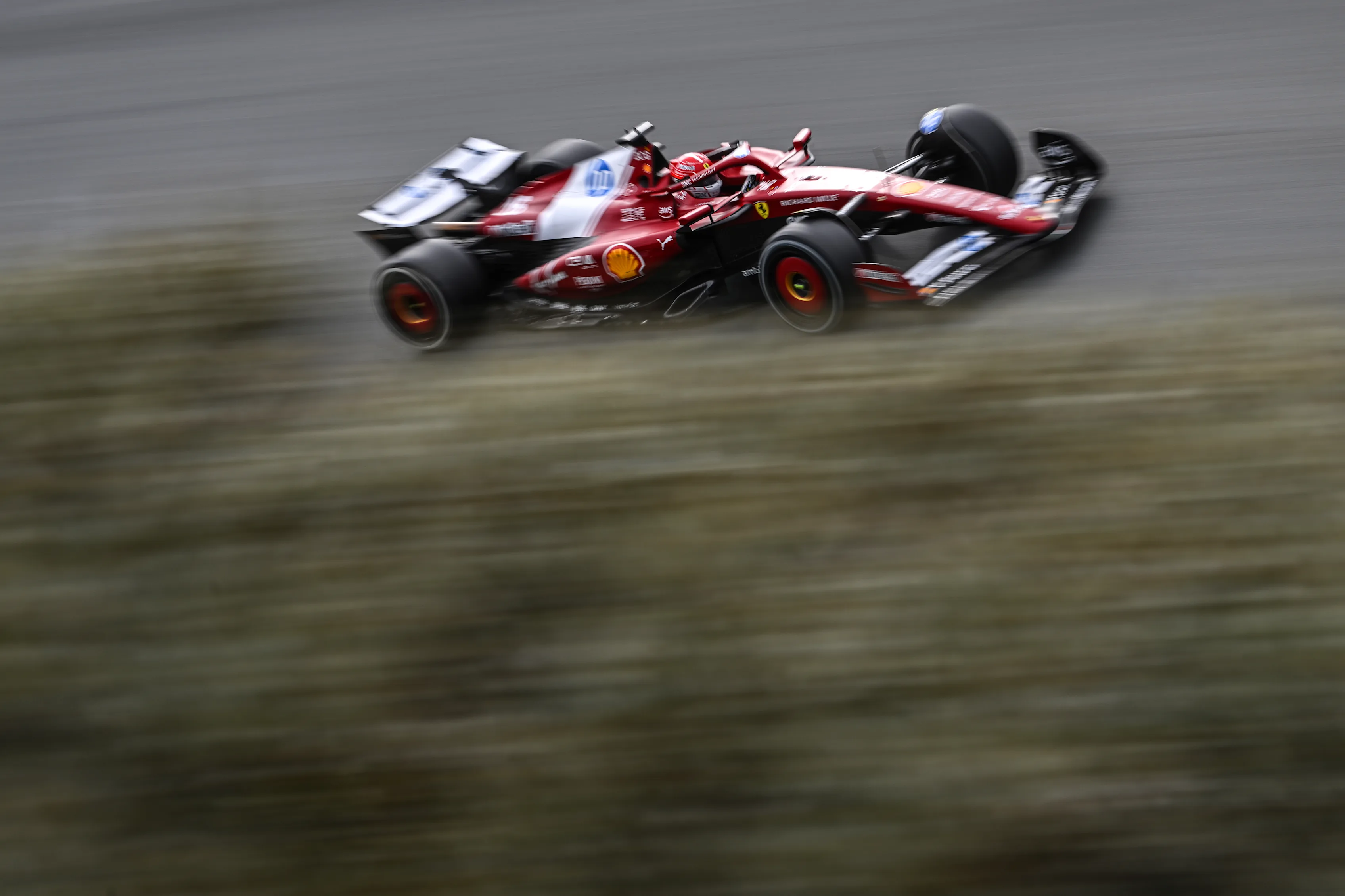 Zandvoort, Pays-Bas - 31 août: Charles Leclerc de Monaco conduisant le (16) Scuderia Ferrari