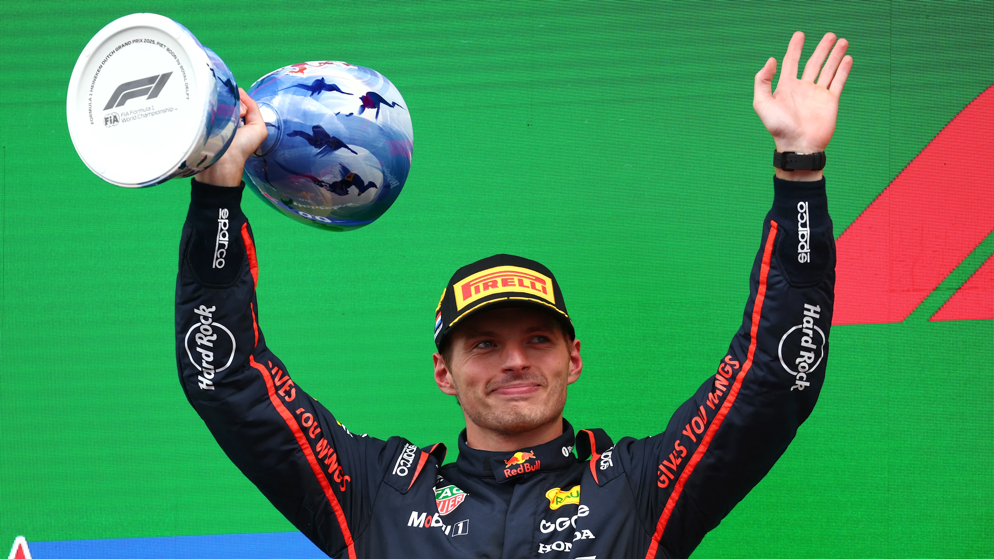 Zandvoort, Pays-Bas - 31 août: Verstappen MAX de deuxième place des Pays-Bas et Oracle Red