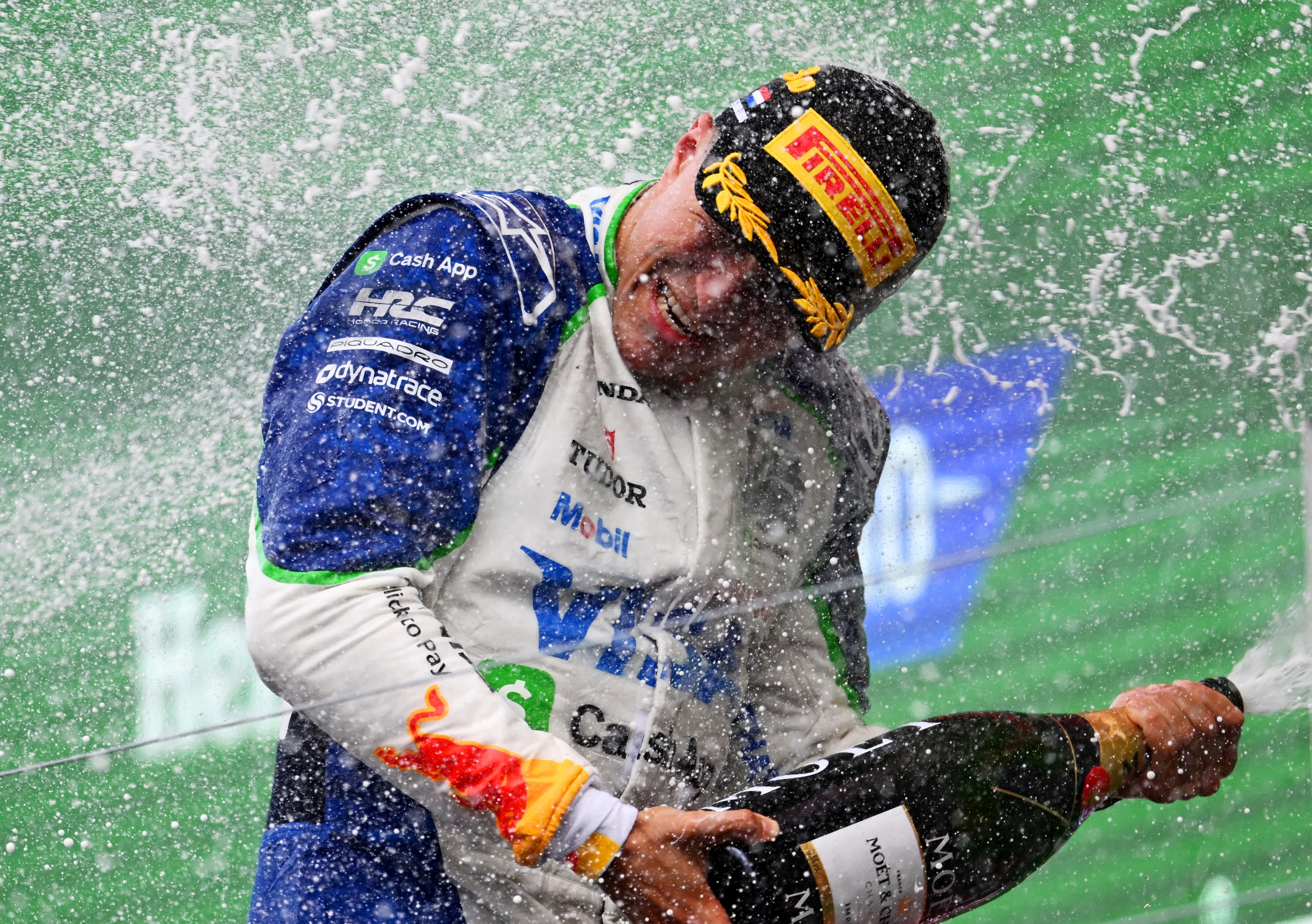 Zandvoort, Pays-Bas - 31 août: troisième Isack Hadjar de France et Visa Cash App Racing