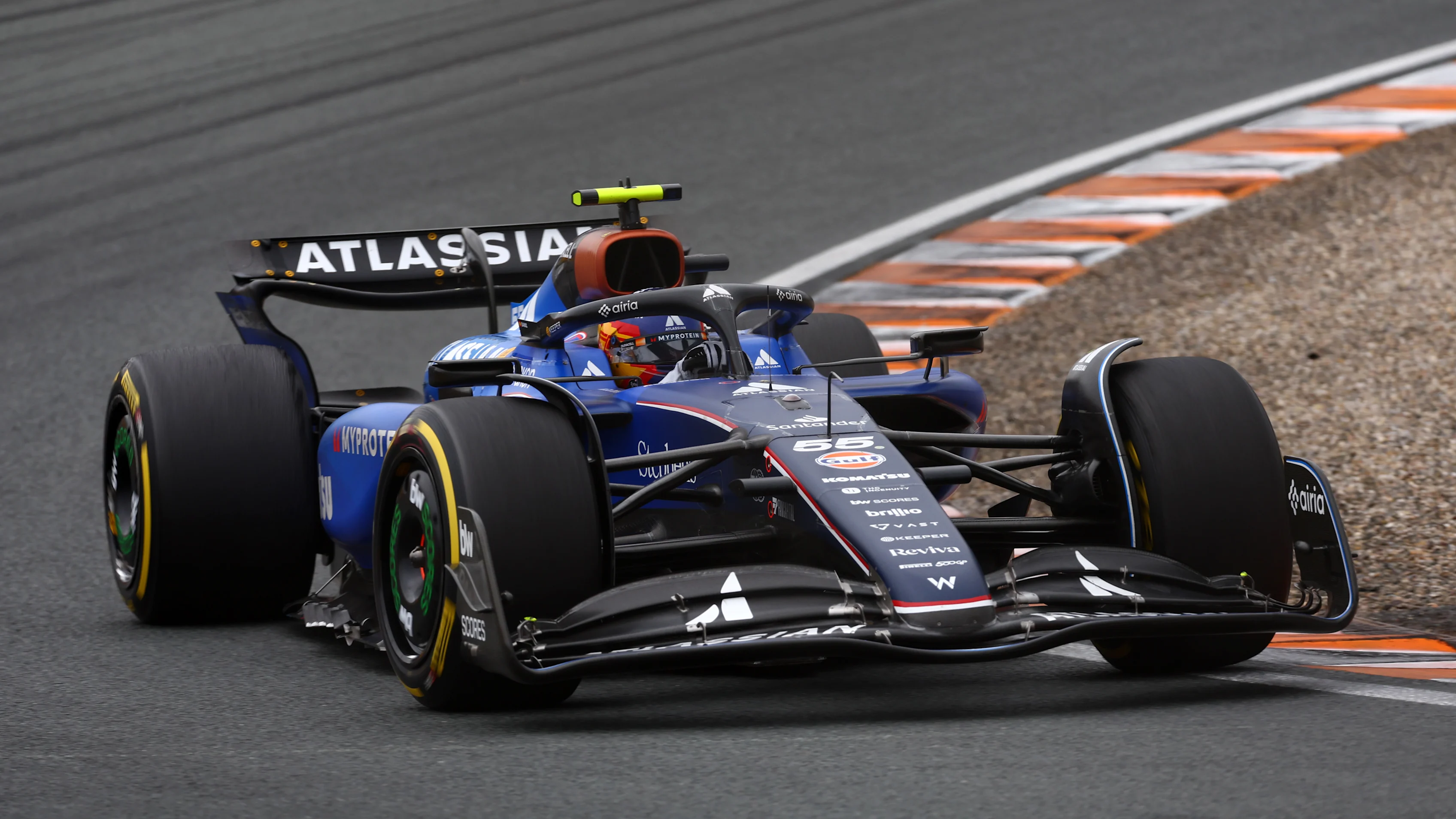 Zandvoort, Pays-Bas - 31 août: Carlos Sainz d'Espagne conduisant le (55) Williams FW47 Mercedes
