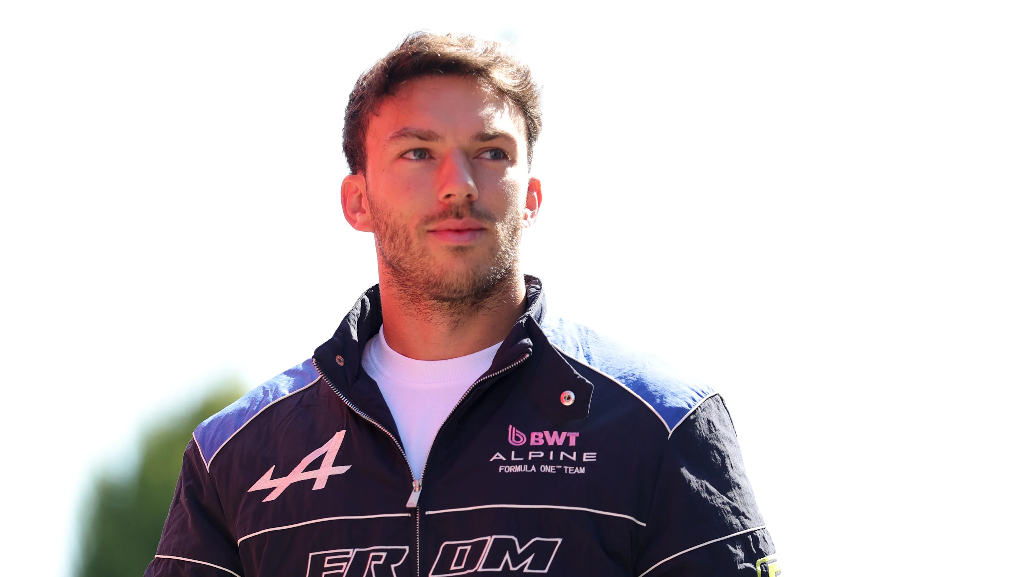 Monza, Italie - 04 septembre: Pierre Gasly de France et Alpine F1 arrive dans le paddock pendant