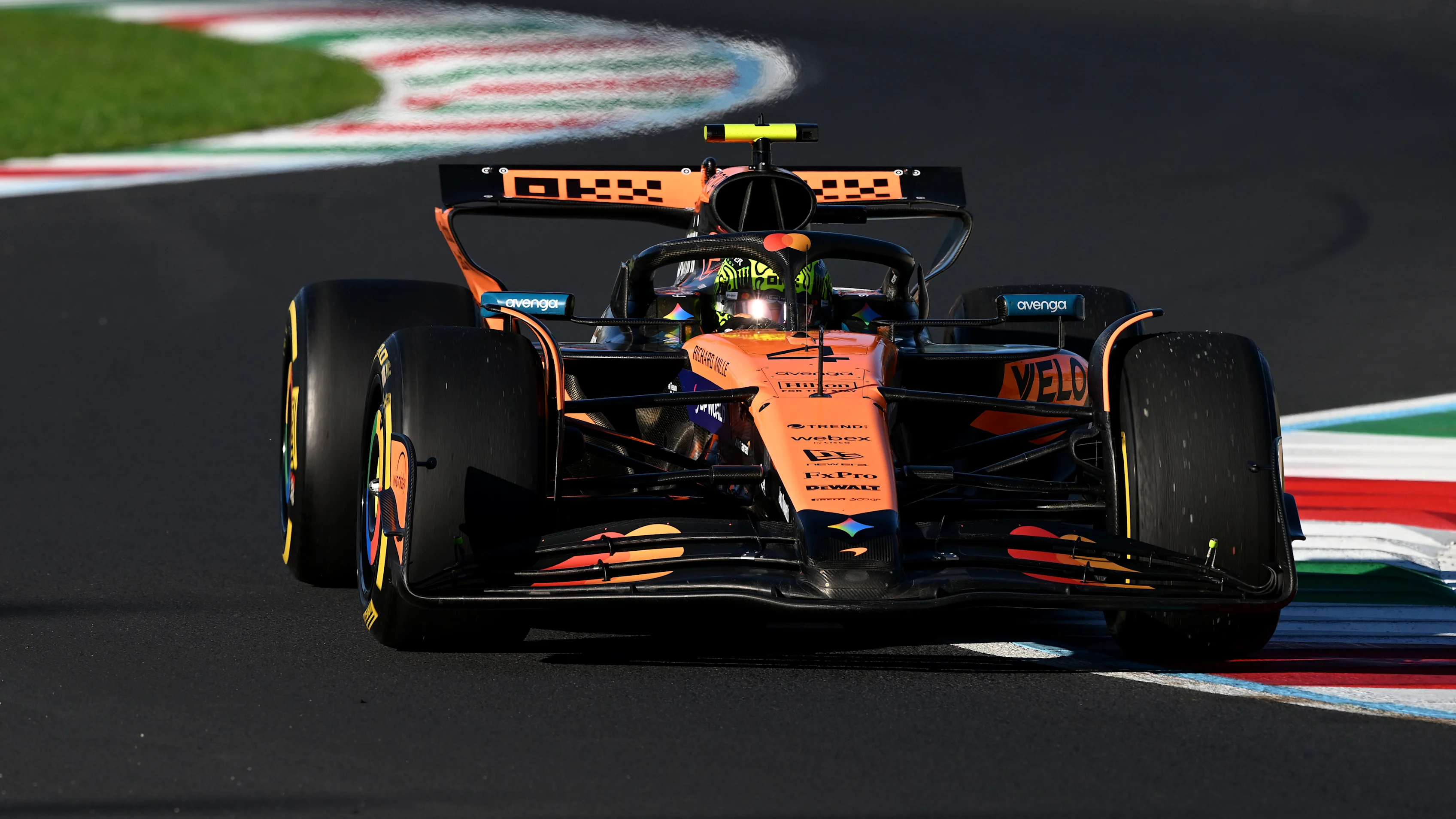 Monza, Italie - 05 septembre: Lando Norris de Grande-Bretagne conduisant le (4) McLaren MCL39 Mercedes