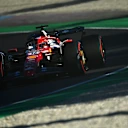 MONZA, ITALY - SEPTEMBER 05: Charles Leclerc of Monaco driving the (16) Scuderia Ferrari SF-25 on track during practice ahead of the F1 Grand Prix of Italy at Autodromo Nazionale Monza on September 05, 2025 in Monza, Italy. (Photo by James Sutton - Formula 1/Formula 1 via Getty Images)