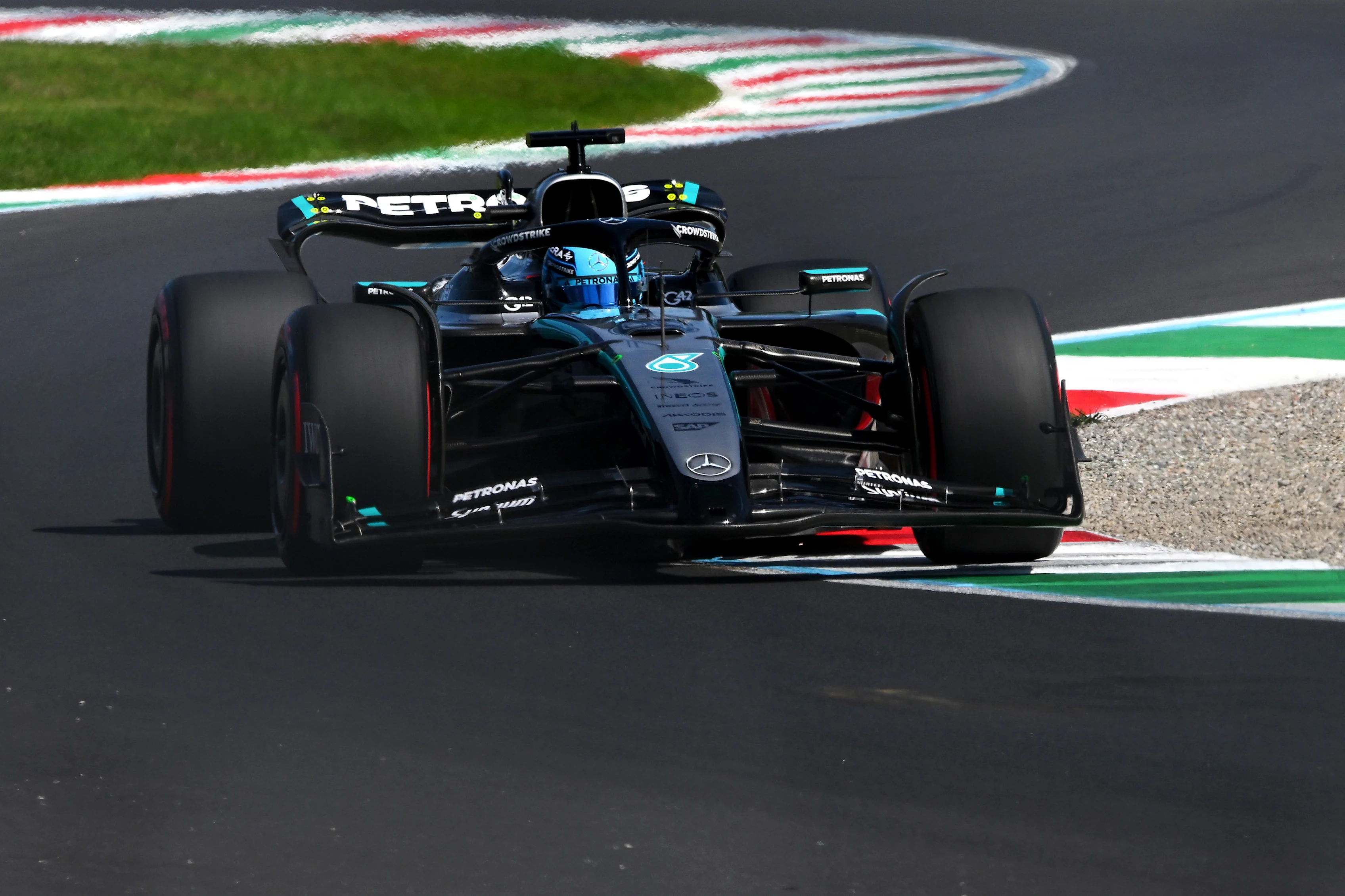 Monza, Italie - 06 septembre: George Russell de Grande-Bretagne conduisant le (63) Mercedes Amg Petronas