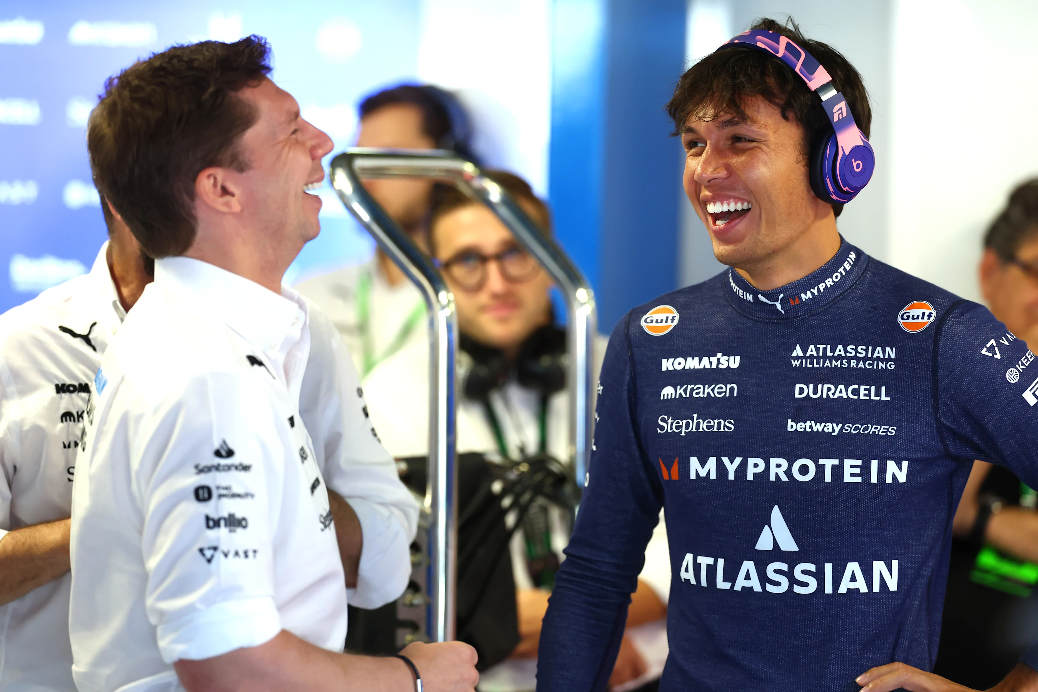 Monza, Italie - 06 septembre: James Vowles, directeur de l'équipe de Williams et Alexander Albon de