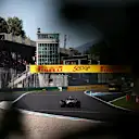 MONZA, ITALY - SEPTEMBER 06: Franco Colapinto of Argentina driving the (43) Alpine F1 A525 Renault on track during qualifying ahead of the F1 Grand Prix of Italy at Autodromo Nazionale Monza on September 06, 2025 in Monza, Italy. (Photo by Clive Rose/Getty Images)