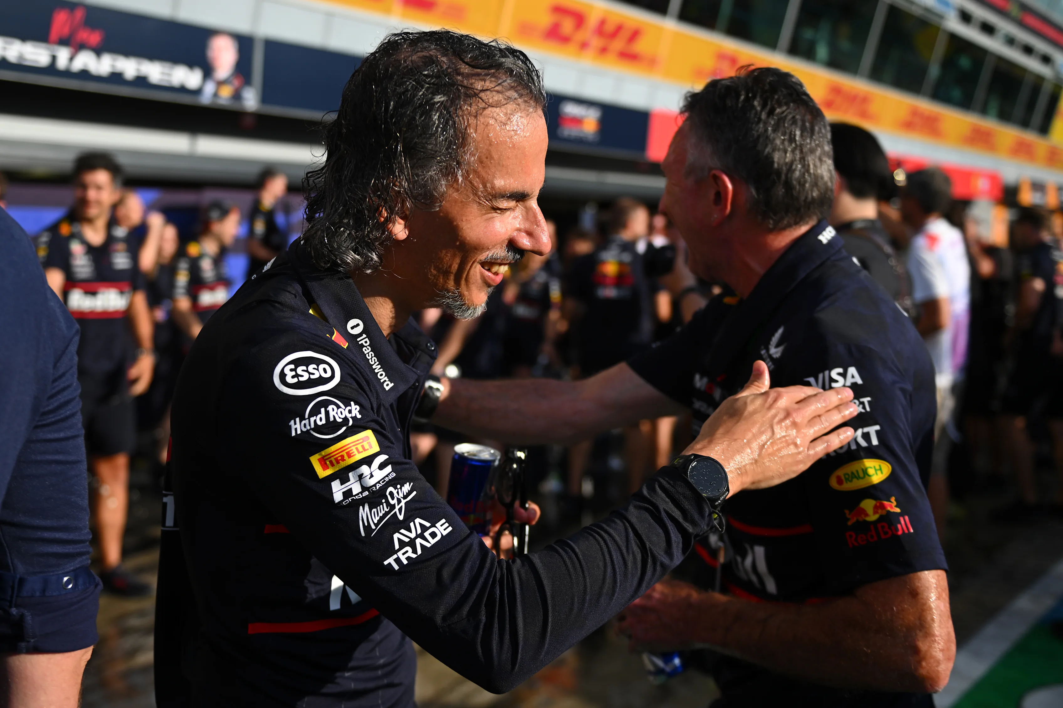 Monza, Italie - 07 septembre: vainqueur de la course Max Verstappen des Pays-Bas et Oracle Red Bull