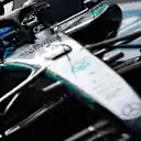 BAKU, AZERBAIJAN - SEPTEMBER 20: George Russell of Great Britain driving the (63) Mercedes AMG Petronas F1 Team W16 in the Pitlane during qualifying ahead of the F1 Grand Prix of Azerbaijan at Baku City Circuit on September 20, 2025 in Baku, Azerbaijan. (Photo by Mark Thompson/Getty Images)