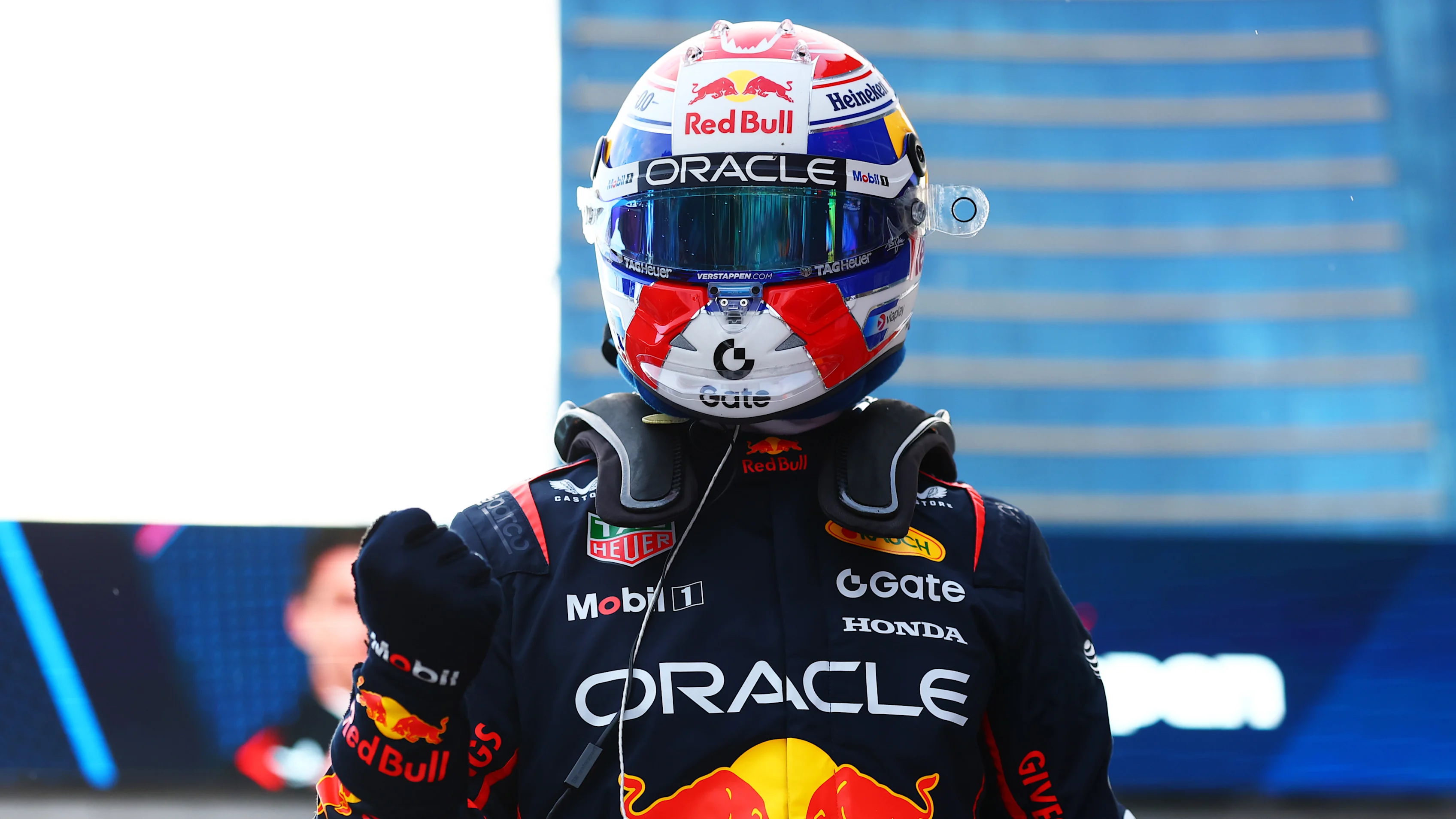 Bakou, Azerbaïdjan - 20 septembre: qualificatif de pole position max Verstappen des Pays-Bas et
