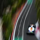 BAKU, AZERBAIJAN - SEPTEMBER 21: Isack Hadjar of France driving the (6) Visa Cash App Racing Bulls VCARB 02 on track during the F1 Grand Prix of Azerbaijan at Baku City Circuit on September 21, 2025 in Baku, Azerbaijan. (Photo by James Sutton - Formula 1/Formula 1 via Getty Images)