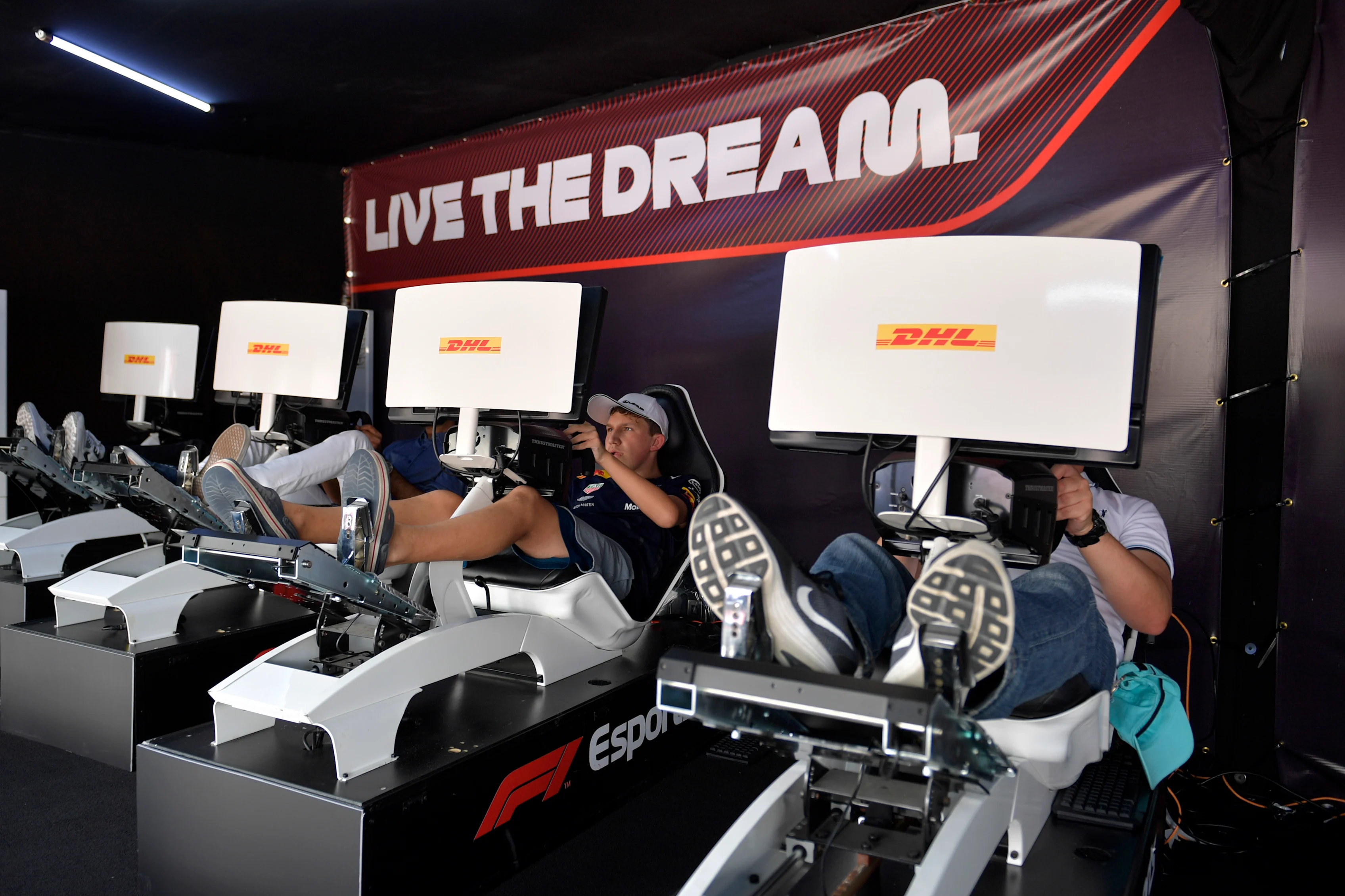 Circuit international de Bahreïn, Bahreïn - 08 avril: fans et fanzone pendant le GP de Bahreïn à