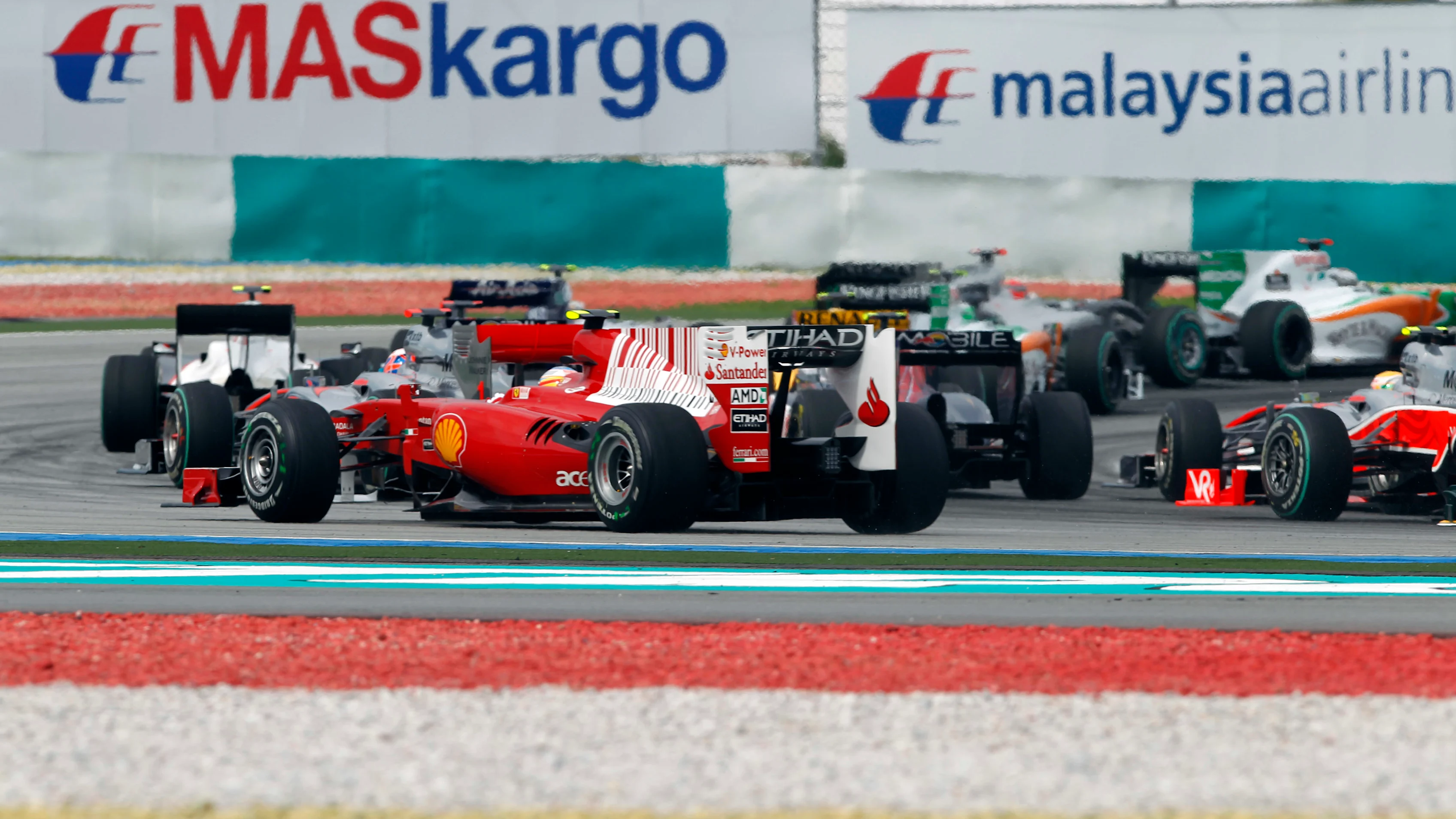 2010 Grand Prix malaisien - Dimanche Sepang, Kuala Lumpur, Malaisie 4 avril 2010 Fernando Alonso,
