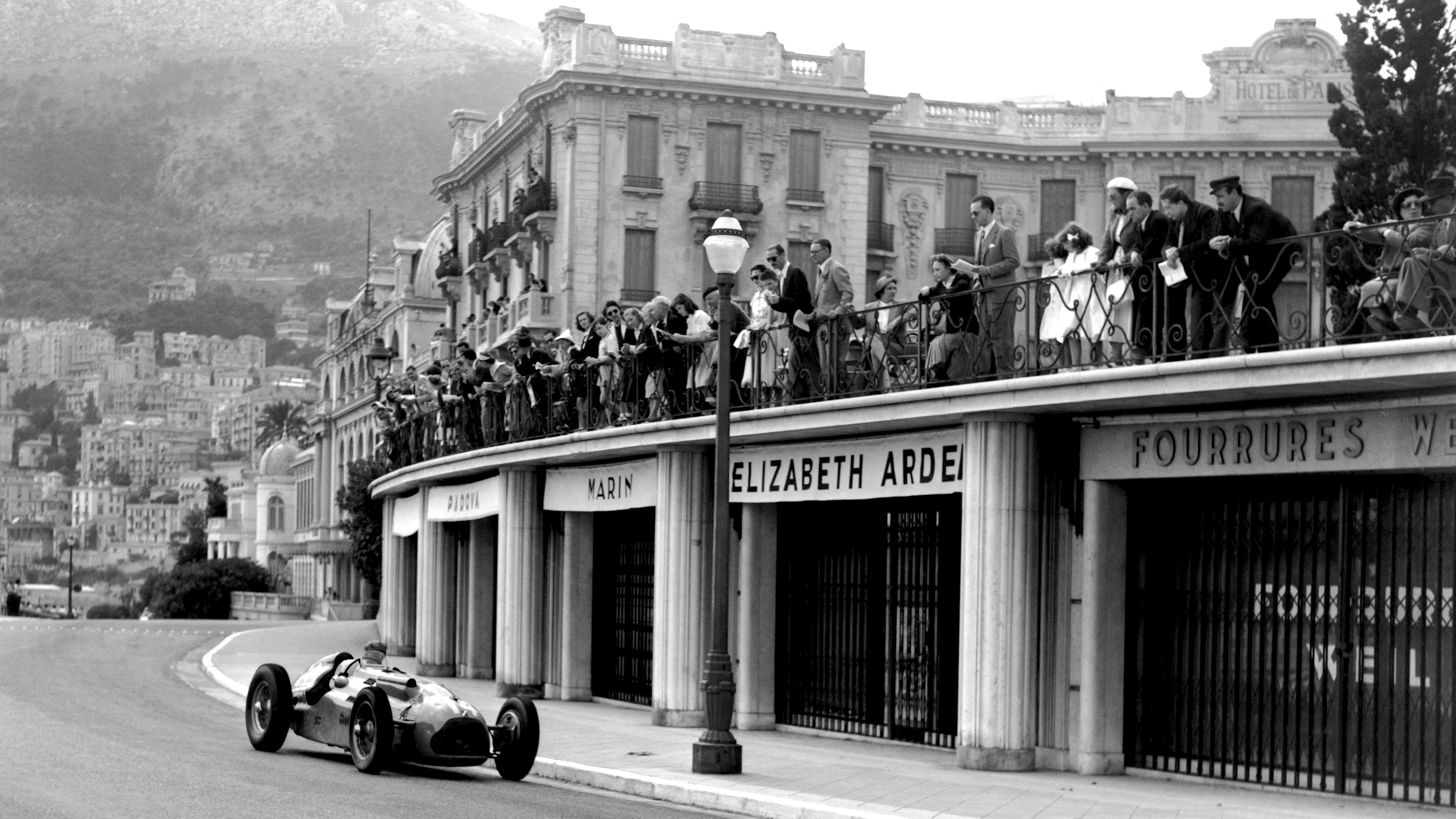 1950 Monaco Grand Prix. Monaco, Monte Carlo. 21 mai 1950. Philippe Etancelin (Lago-Talbot T26C).