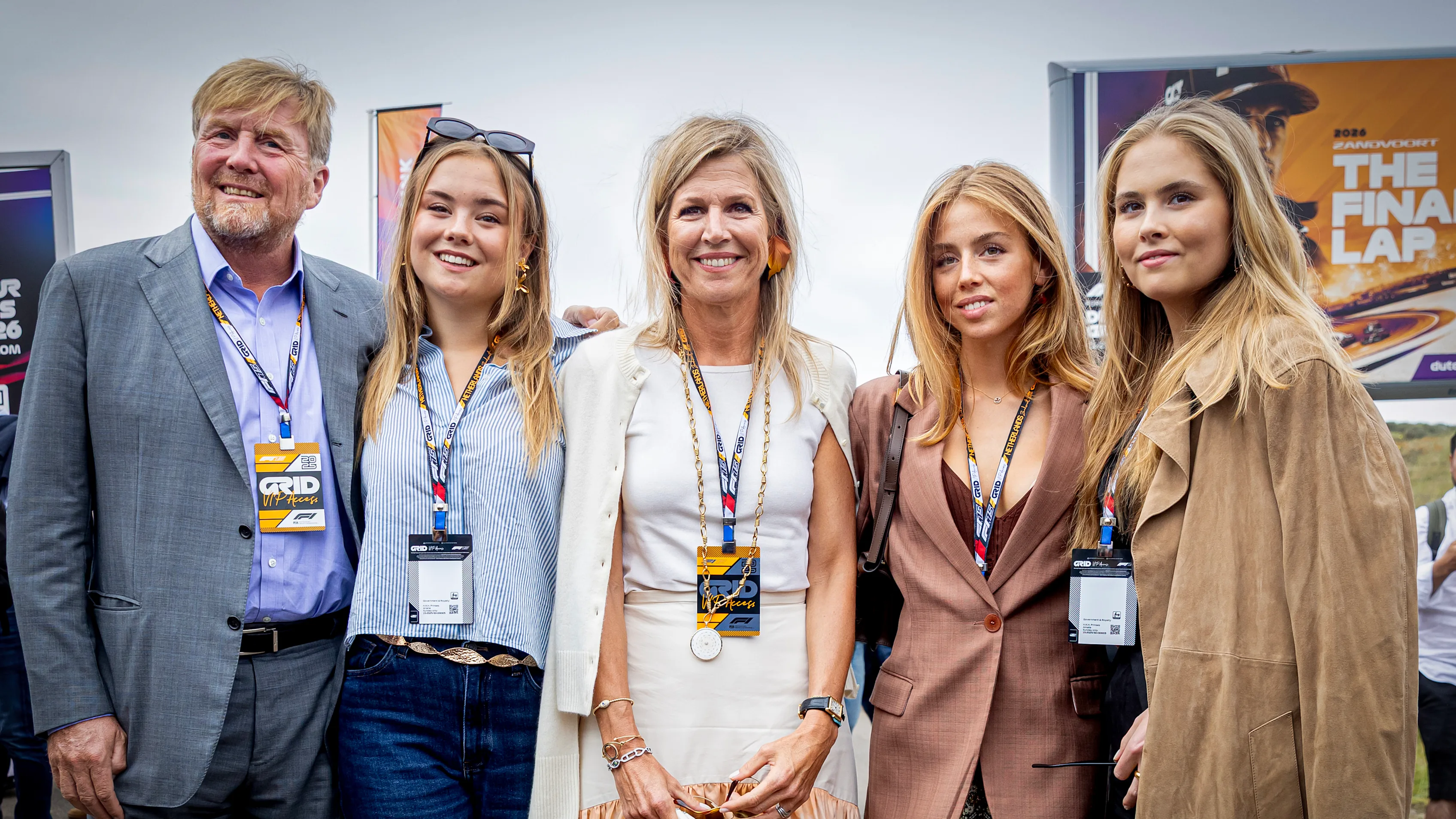 Zandvoort, Pays-Bas - 31 août: King Willem-Alexander des Pays-Bas, princesse Ariane de