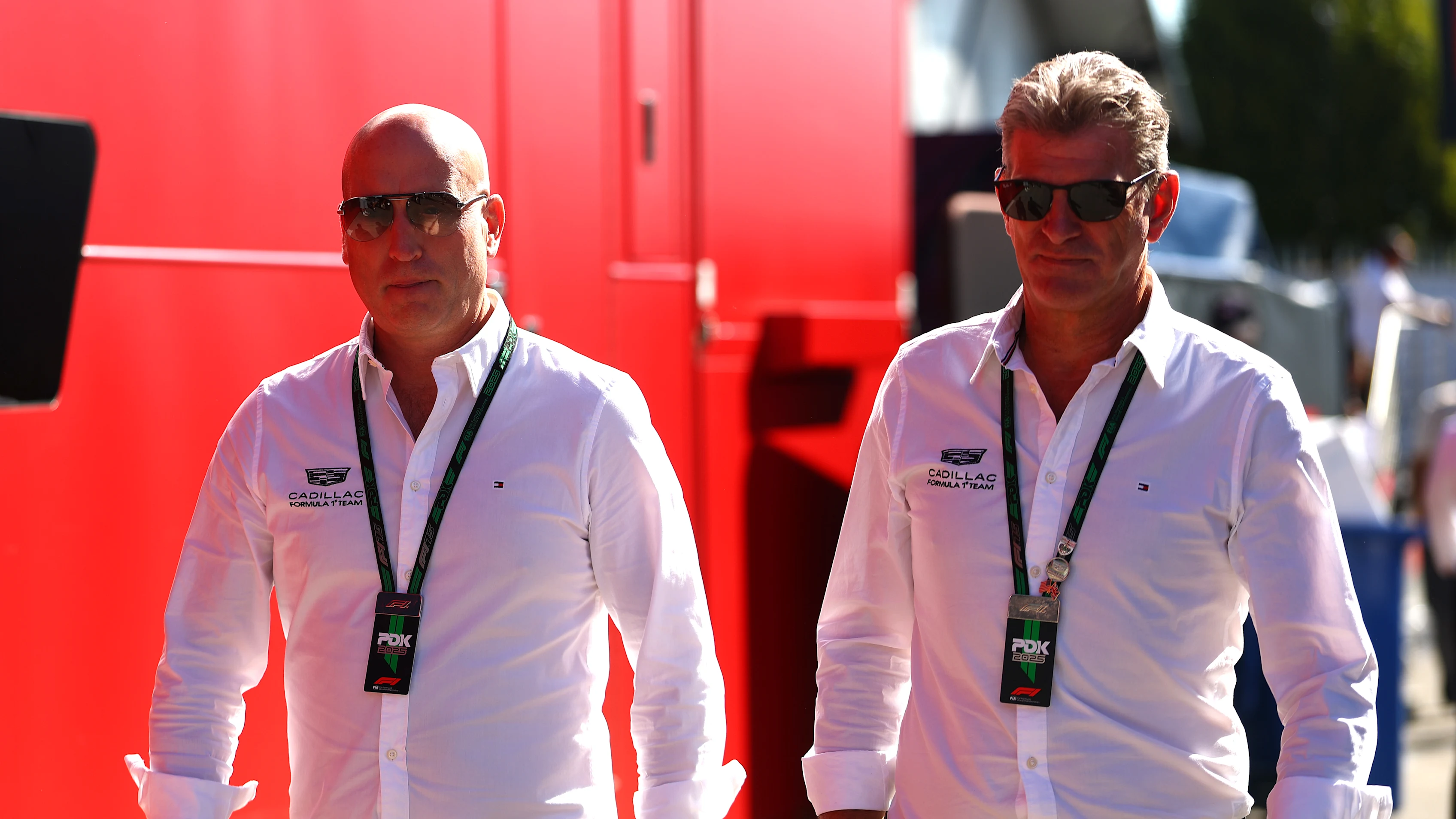Monza, Italie - 06 septembre: Graeme Lowdon, directeur de l'équipe, Cadillac Formula 1 Team et Dan