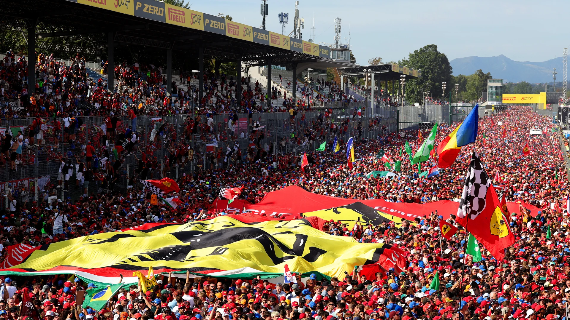 Comme toujours, il y avait un soutien incroyable pour Ferrari à Monza