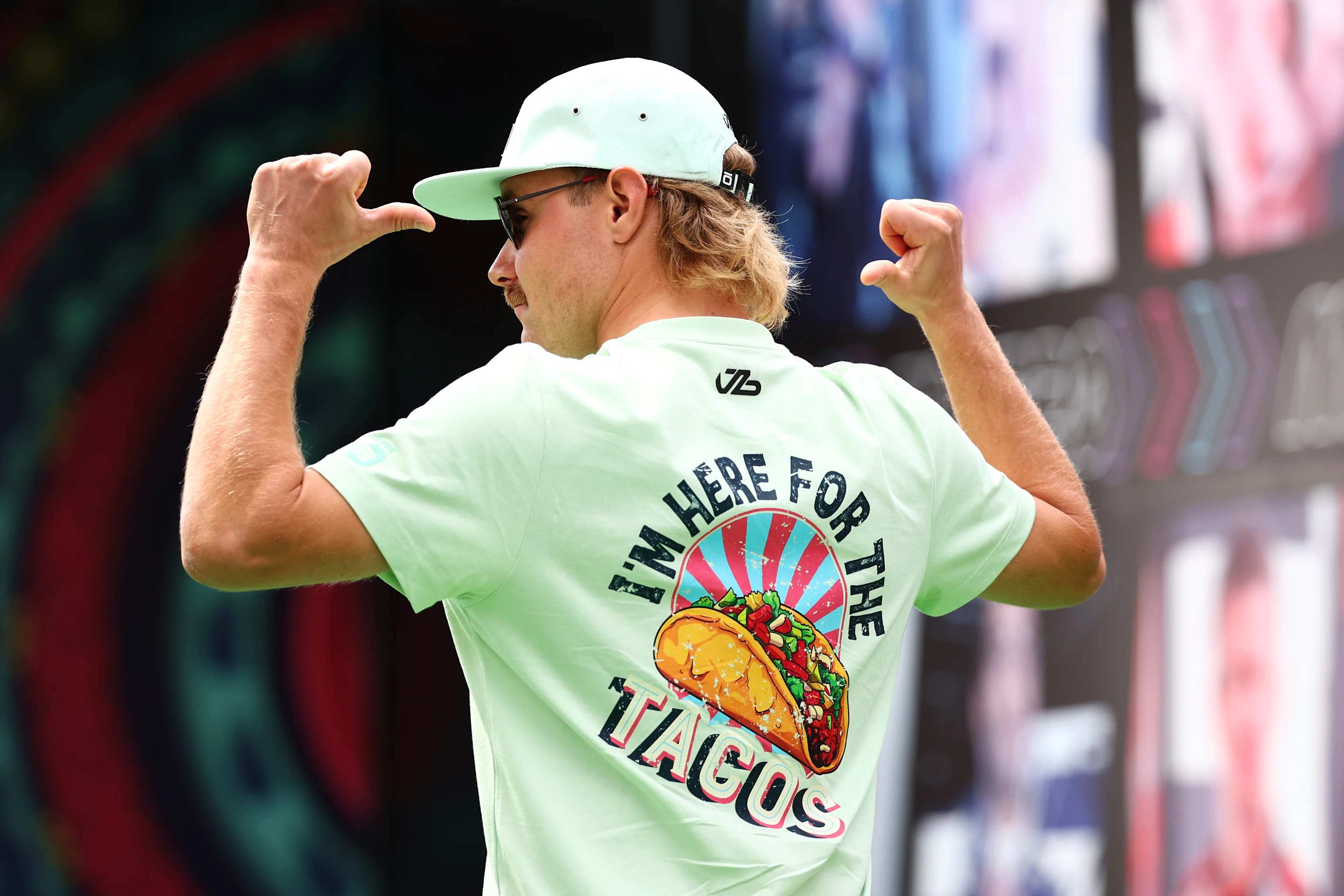 MEXICO CITY, MEXICO - OCTOBER 26: Valtteri Bottas of Finland and Alfa Romeo F1 walks in the Paddock