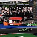 MEXICO CITY, MEXICO - OCTOBER 24: Gabriel Bortoleto of Brazil driving the (5) Kick Sauber C45 Ferrari on track during practice ahead of the F1 Grand Prix of Mexico at Autodromo Hermanos Rodriguez on October 24, 2025 in Mexico City, Mexico. (Photo by Mark Sutton - Formula 1/Formula 1 via Getty Images)