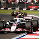 MEXICO CITY, MEXICO - OCTOBER 26: Oliver Bearman of Great Britain driving the (87) Haas F1 VF-25 Ferrari on track during the F1 Grand Prix of Mexico at Autodromo Hermanos Rodriguez on October 26, 2025 in Mexico City, Mexico. (Photo by Hector Vivas/Getty Images)