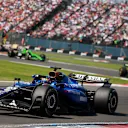 MEXICO CITY, MEXICO - OCTOBER 26: Alexander Albon of Thailand driving the (23) Williams FW47 Mercedes on track during the F1 Grand Prix of Mexico at Autodromo Hermanos Rodriguez on October 26, 2025 in Mexico City, Mexico. (Photo by Hector Vivas/Getty Images)